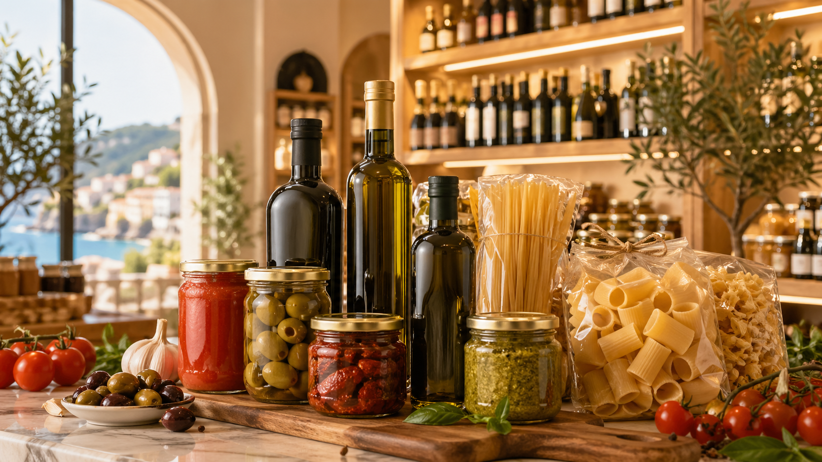 Italienische Premium-Lebensmittel