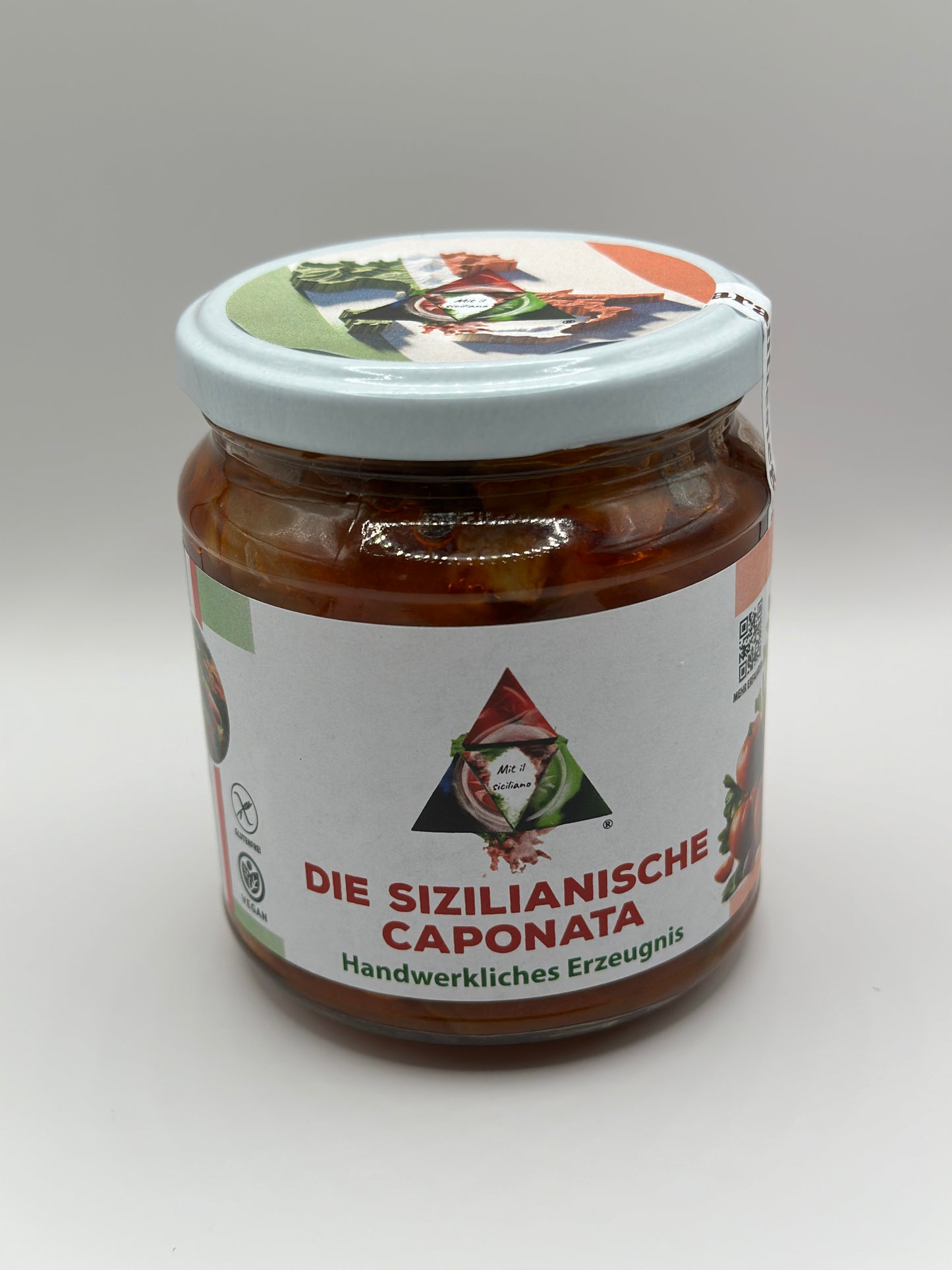 „Sizilianische Caponata - Handwerkliches Erzeugnis“ 50 Stück x 290G