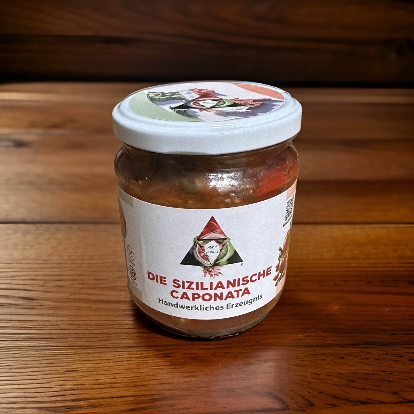 „Sizilianische Caponata - Handwerkliches Erzeugnis“ 50 Stück x 290G