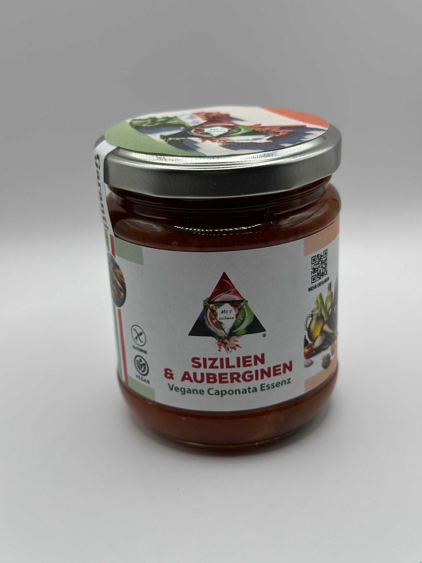 „Vegane Auberginen Caponata“ 75 x 180G oder 60 x 960G