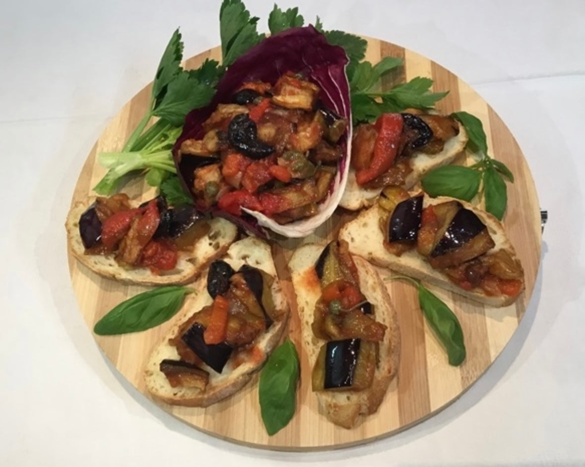 الغوص في الطعم الأصيل للسيسيلي: Caponata Siciliana vo