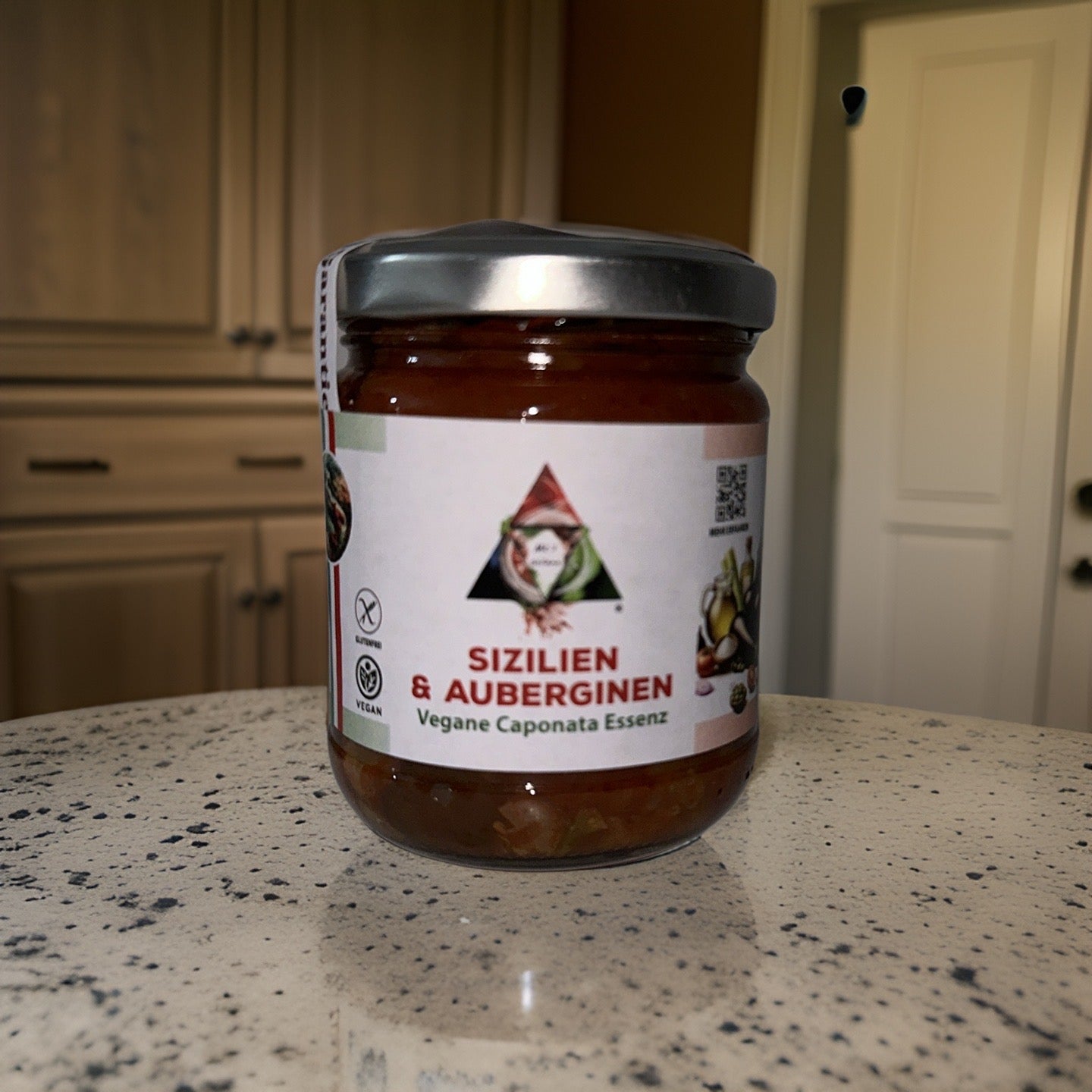 „Vegane Auberginen Caponata“ 75 x 180G oder 60 x 960G