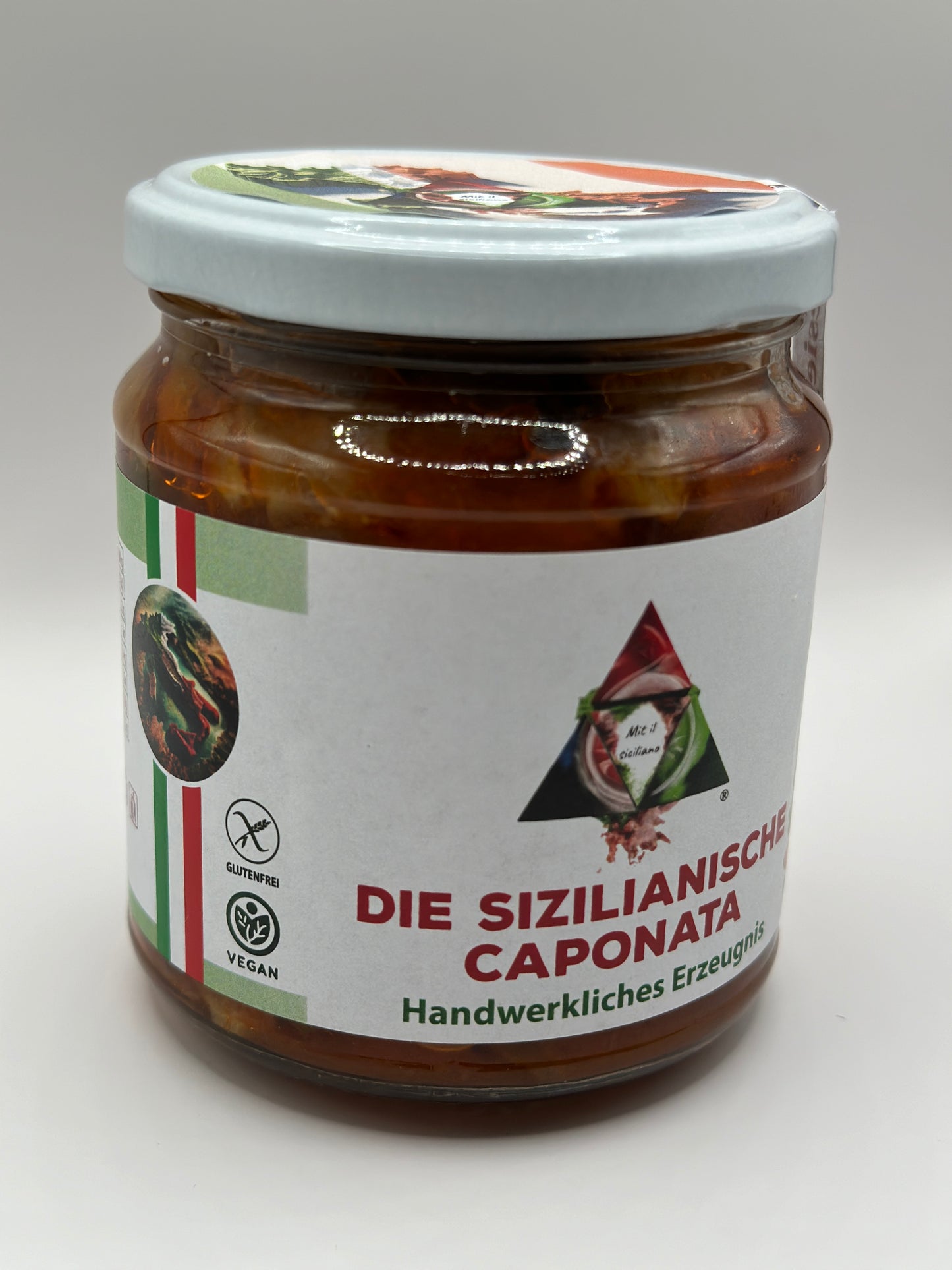 „Sizilianische Caponata - Handwerkliches Erzeugnis“ 50 Stück x 290G