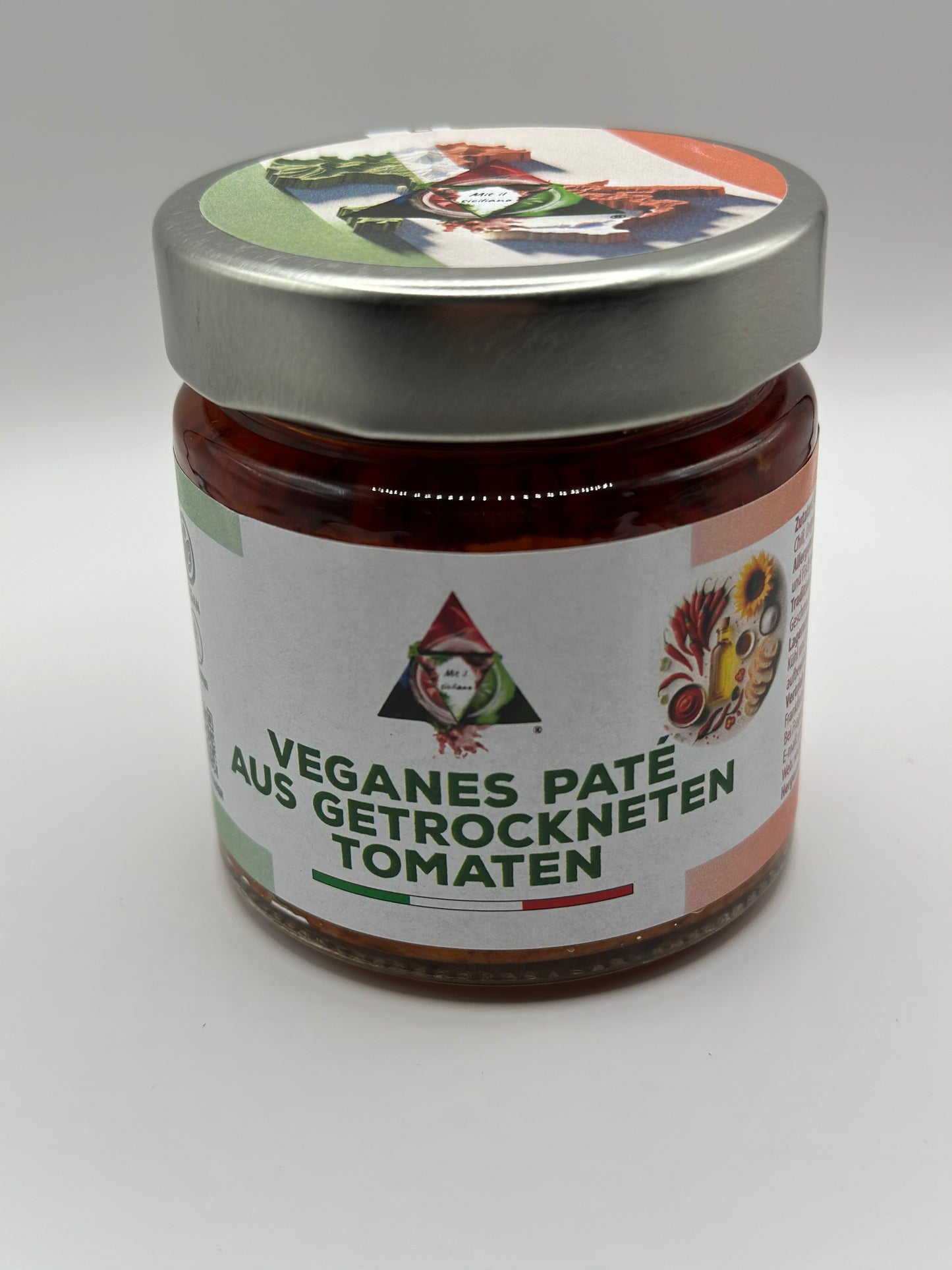 „Veganes Paté aus getrockneten Tomaten 🍅“ 120 x 180G oder 60 x 960G