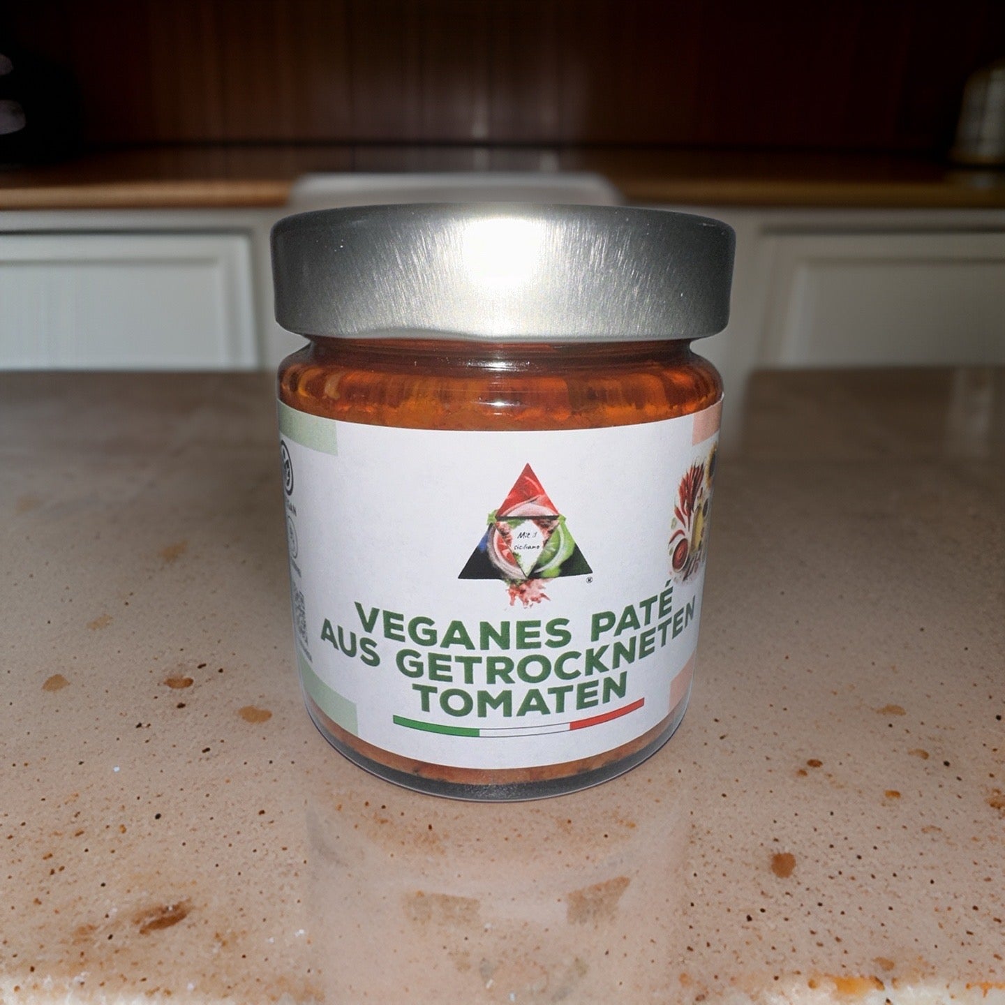 „Veganes Paté aus getrockneten Tomaten 🍅“ 120 x 180G oder 60 x 960G