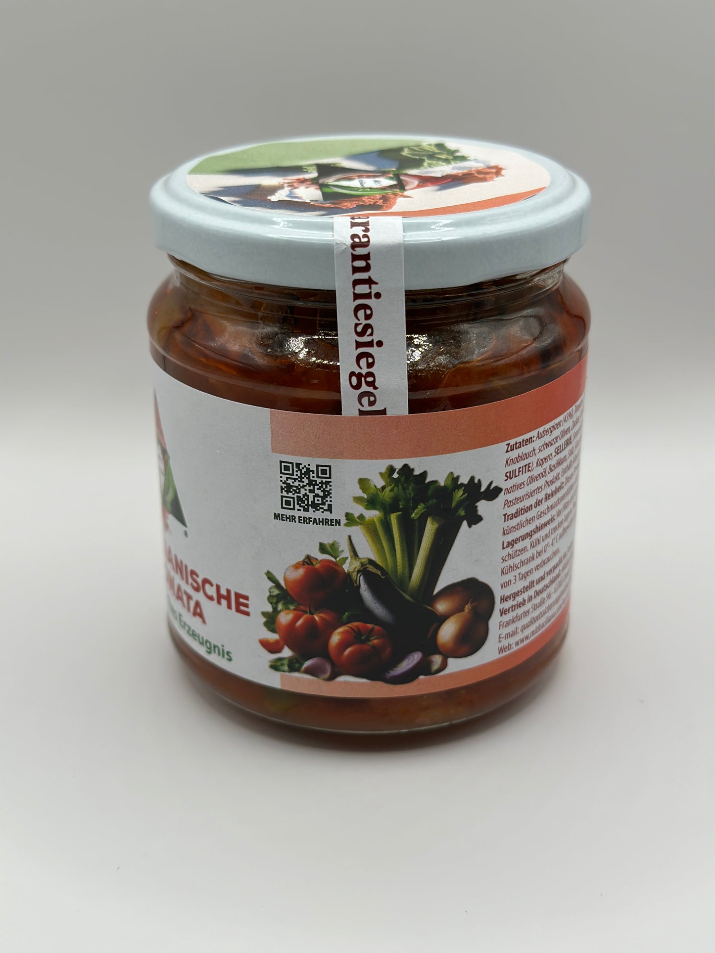 „Sizilianische Caponata - Handwerkliches Erzeugnis“ 50 Stück x 290G